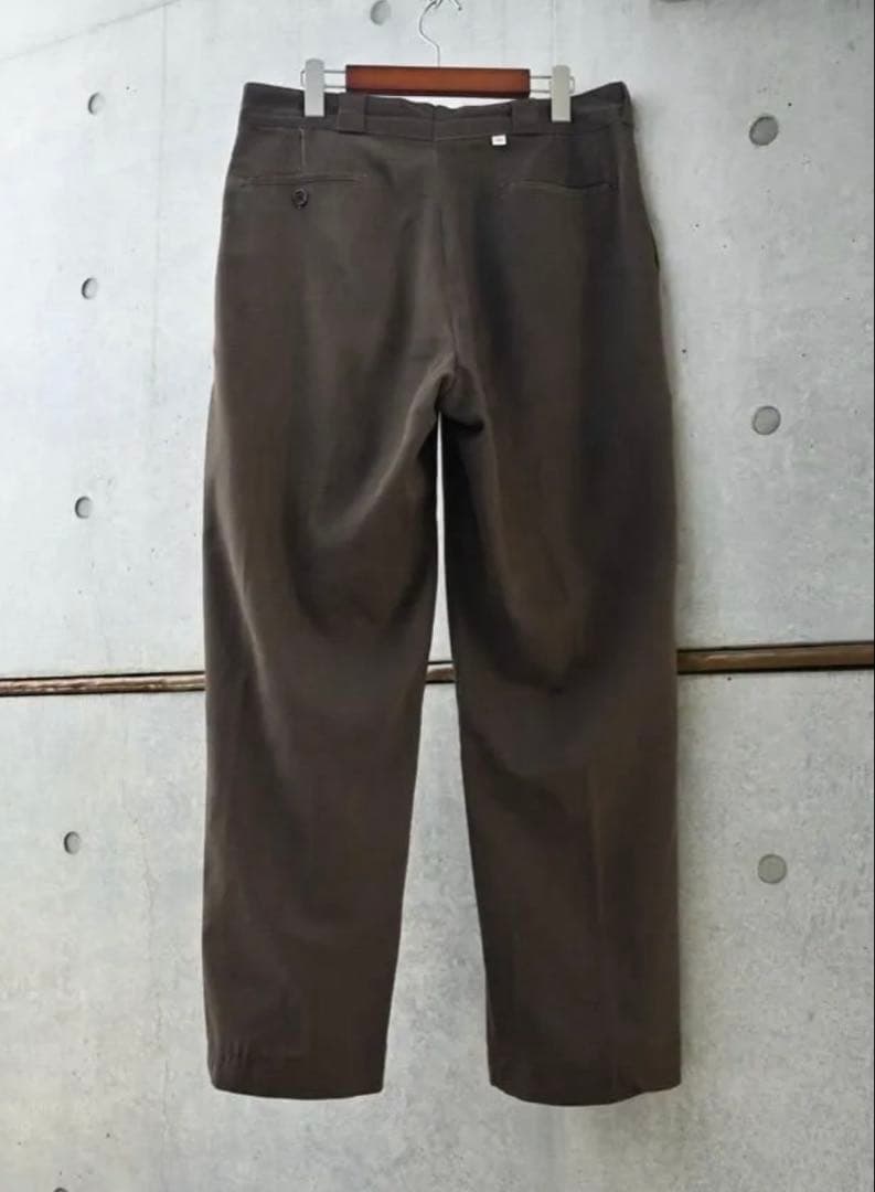 70s USA製 Dickies874 ブラウン チビタグ