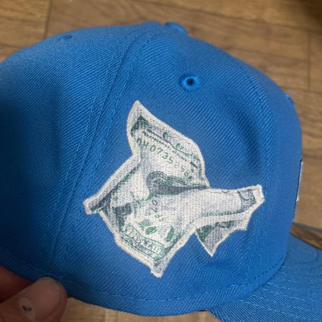 Supreme 59FIFTY キャップ 青 7 1/2