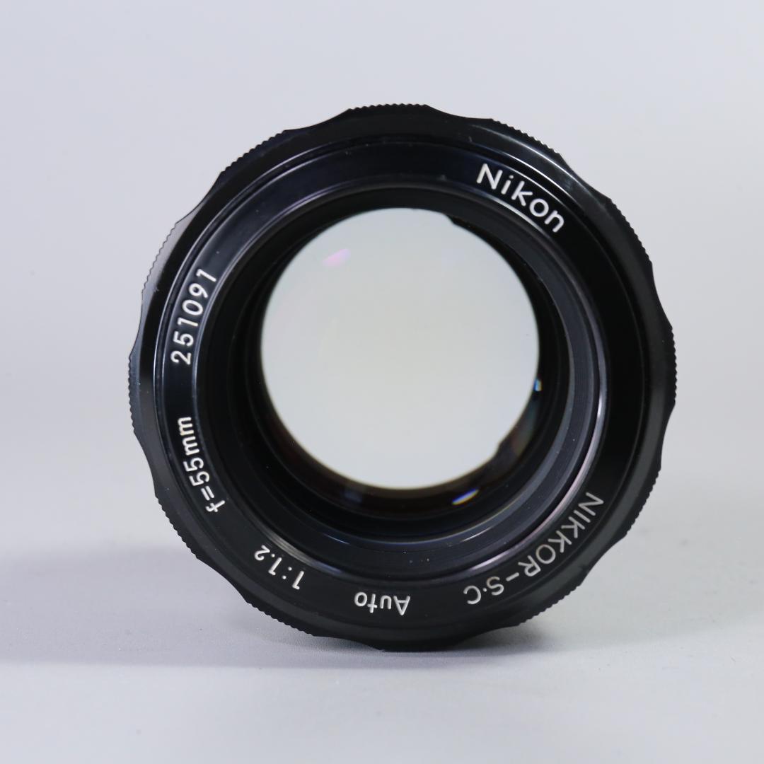 ☆初期F革☆極美品の完全動作 Nikon F2 55mm F1.2　＃356