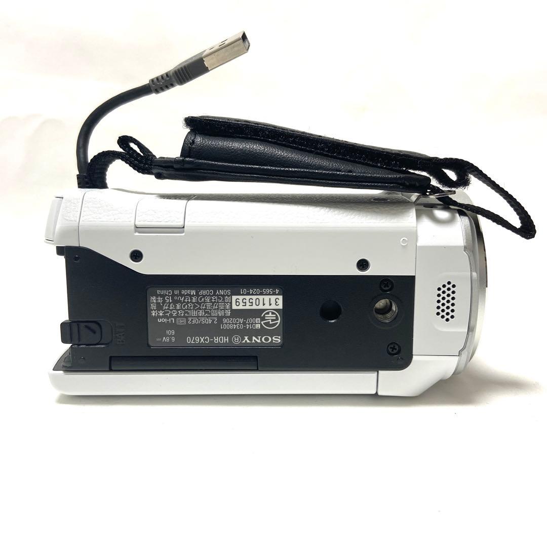 SONY ハンディカム HDR-CX670 ビデオカメラ ジャンク