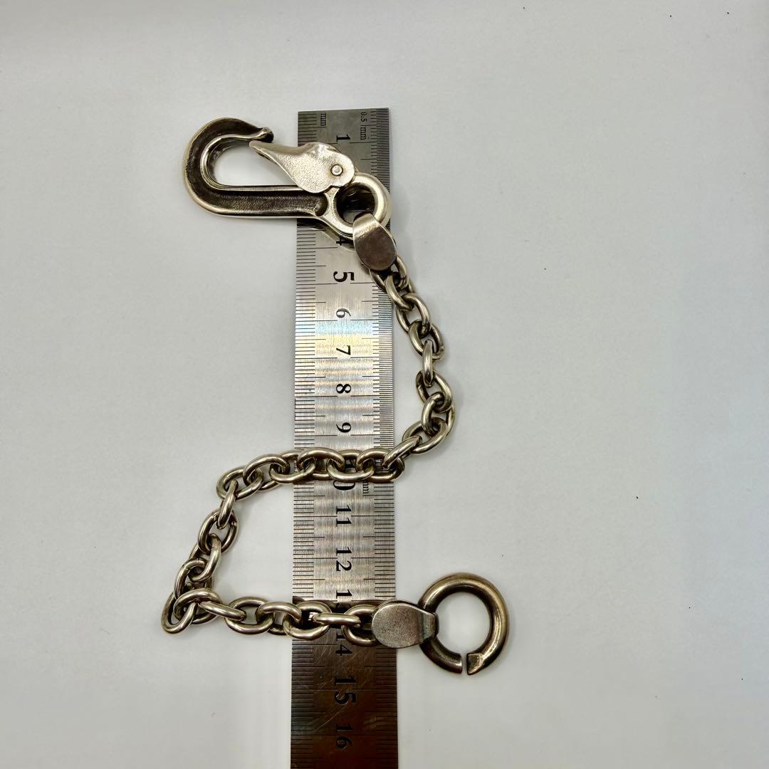 美品　リンチシルバースミス　ウォレットチェーン