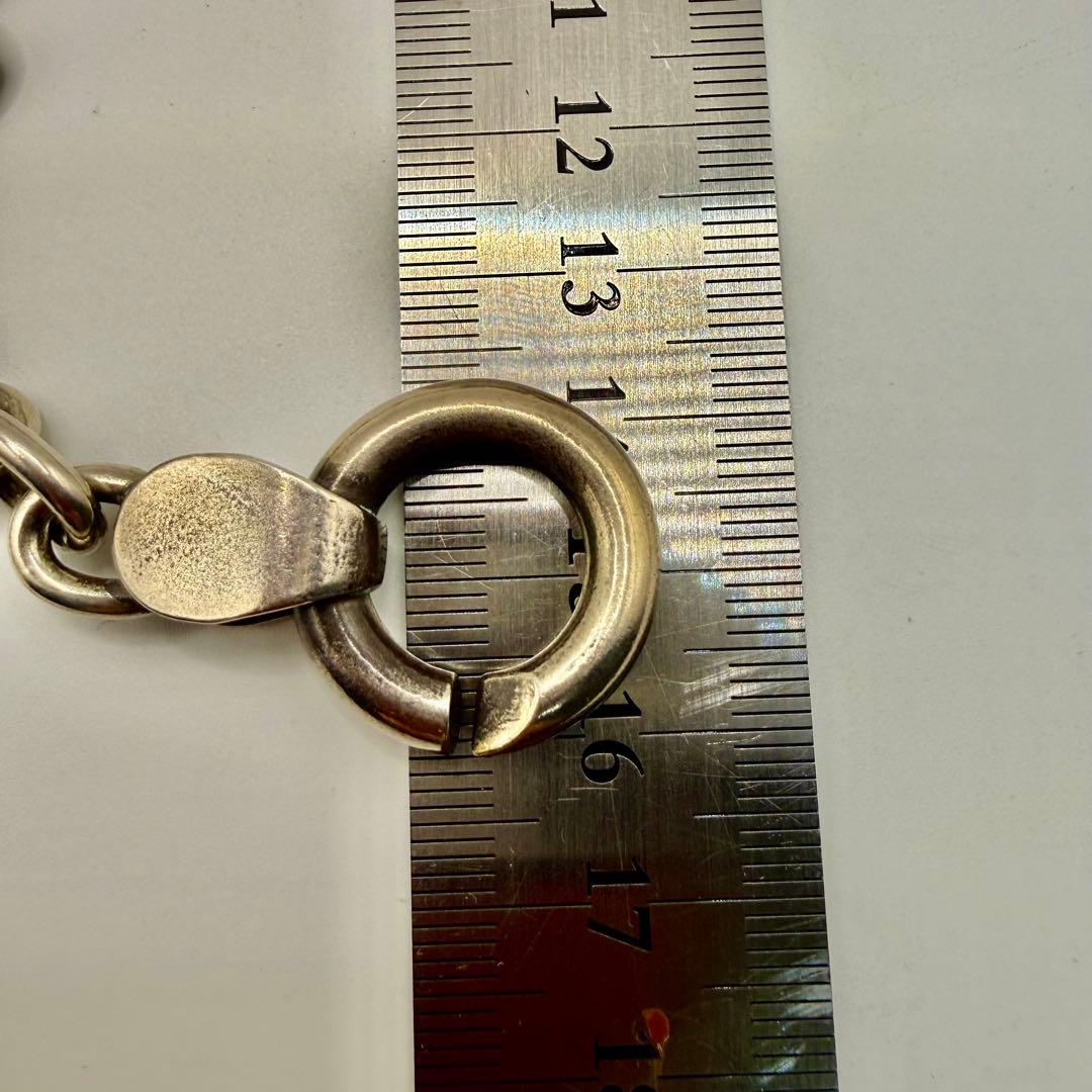 美品　リンチシルバースミス　ウォレットチェーン