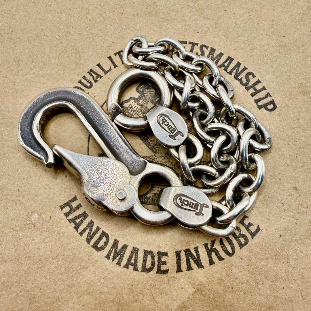 美品　リンチシルバースミス　ウォレットチェーン