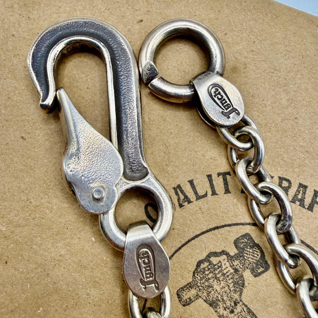 美品　リンチシルバースミス　ウォレットチェーン