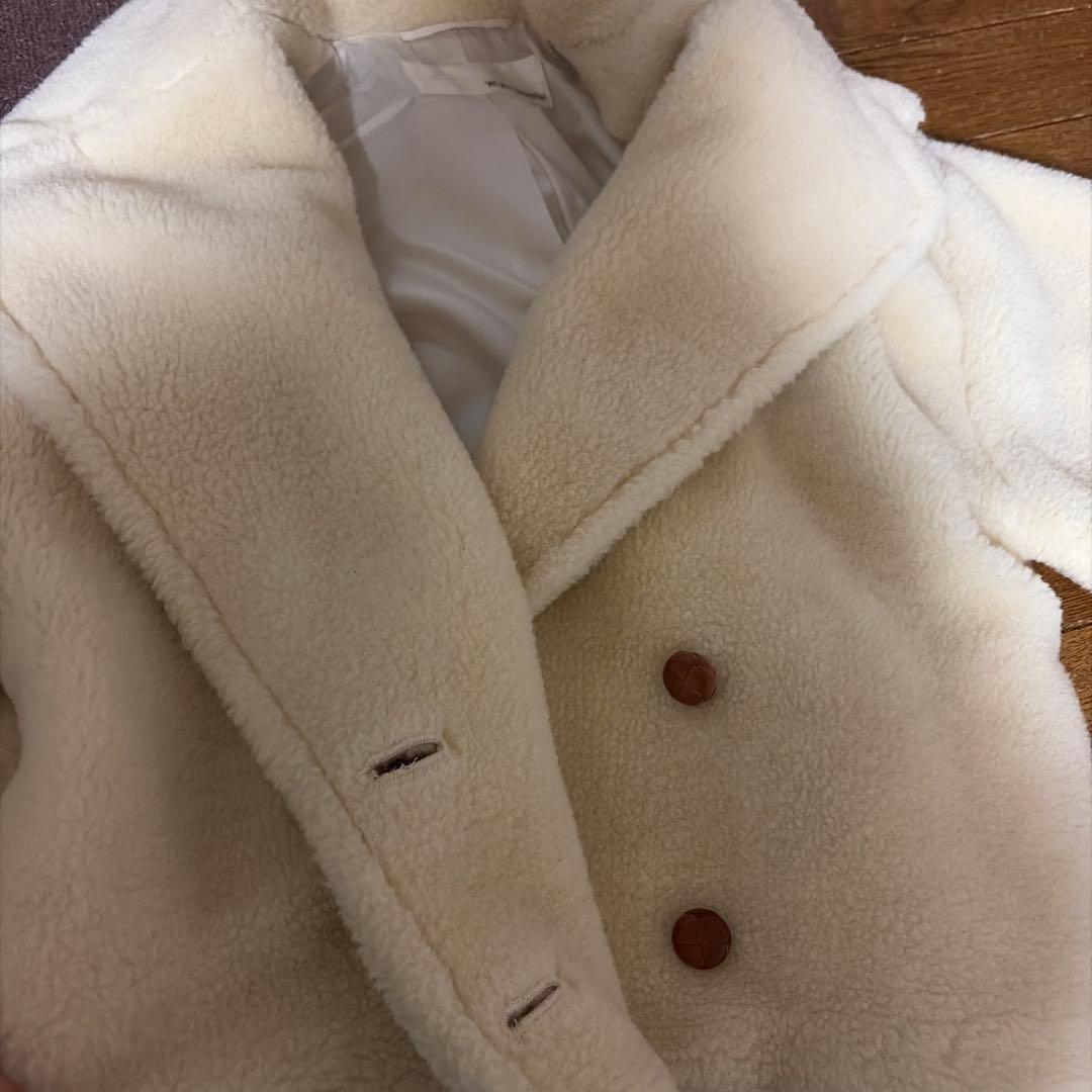 1/10まで値下げ　WhimGazette ウールボアショートコート