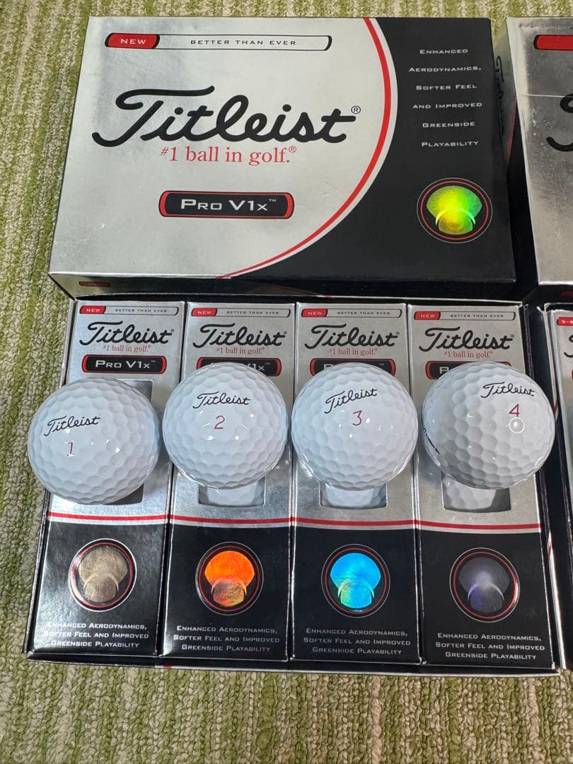 Titleist Pro V1x ゴルフボール 24個 ( 2ダース )