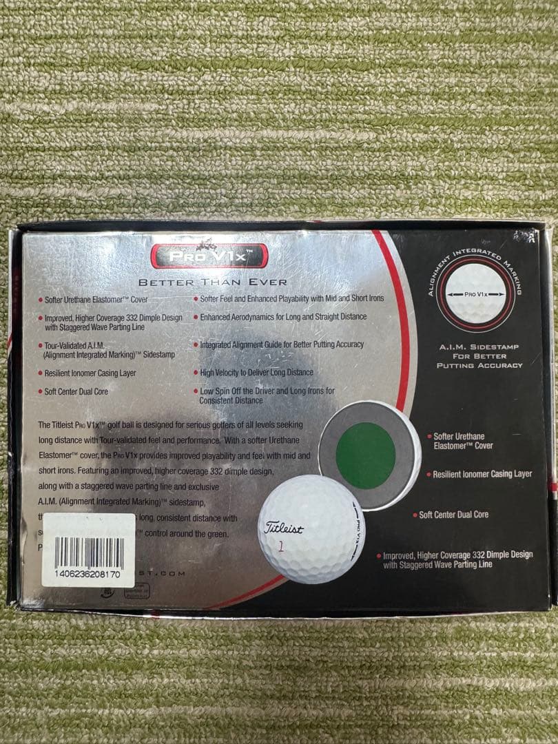 Titleist Pro V1x ゴルフボール 24個 ( 2ダース )