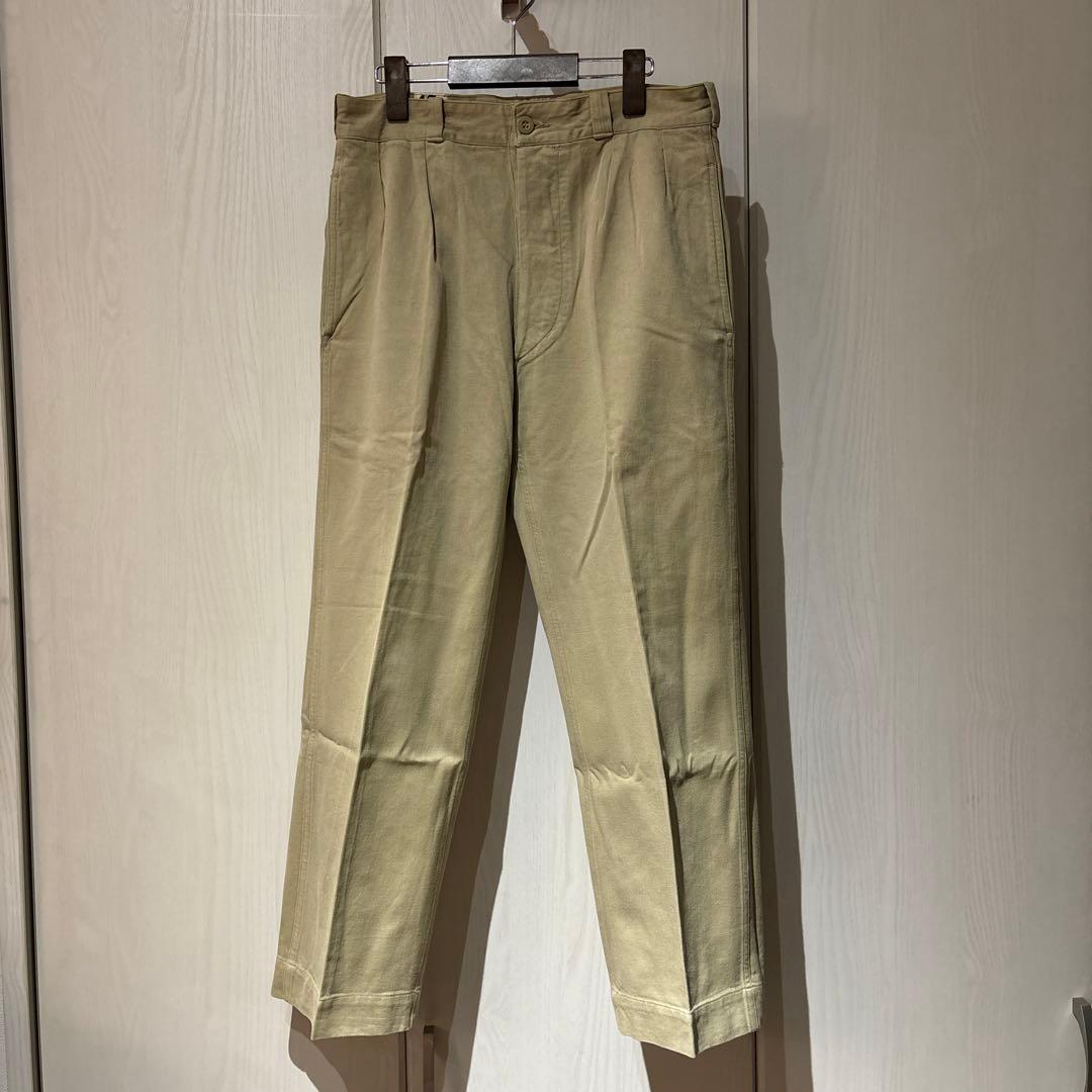 希少サイズ！12表記　フランス軍　M52 60s チノパン