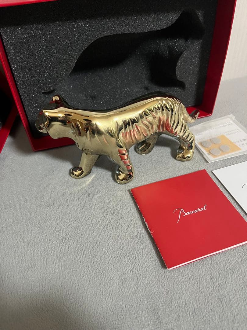 BACCARAT バカラ　虎　ゴールド★
