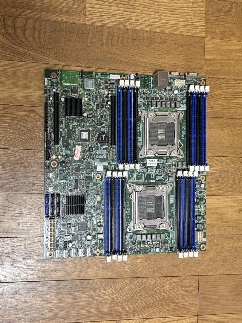 通電確認済み！　LGA2011 デュアルソケット　デュアルXeon マザーボード