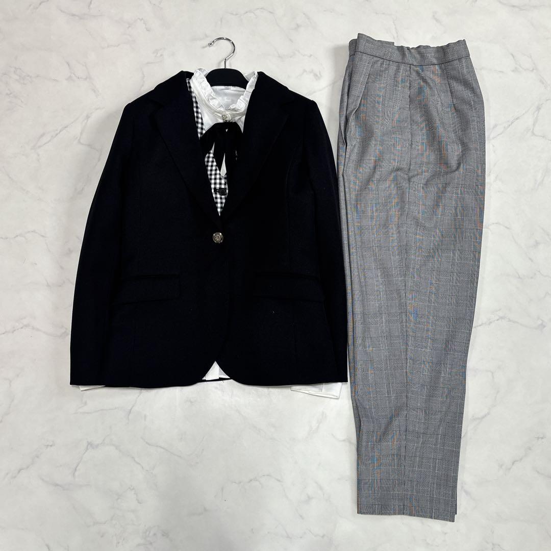 未使用級♡アリサナ セットアップ パンツスーツ チェック 卒服 女の子 160