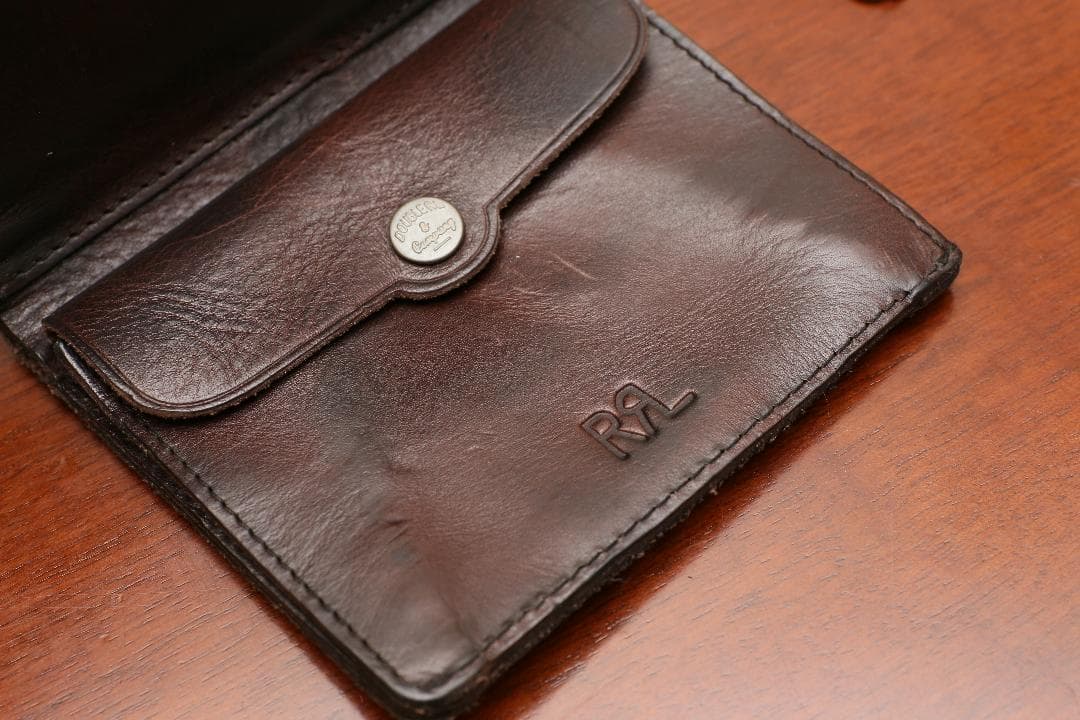 ★ RRL レザーチェーンウオレット