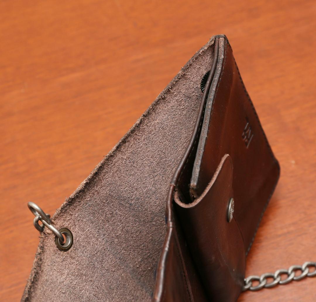 ★ RRL レザーチェーンウオレット