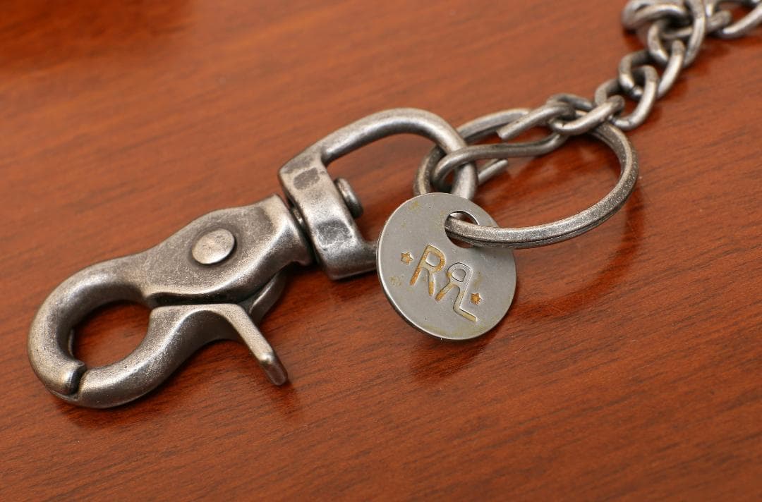 ★ RRL レザーチェーンウオレット