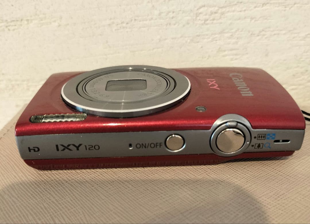 Canon IXY 120 コンパクトデジタルカメラ レッド
