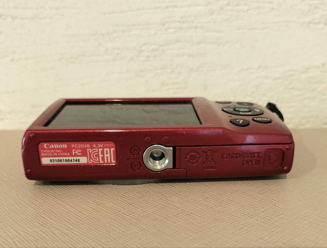 Canon IXY 120 コンパクトデジタルカメラ レッド