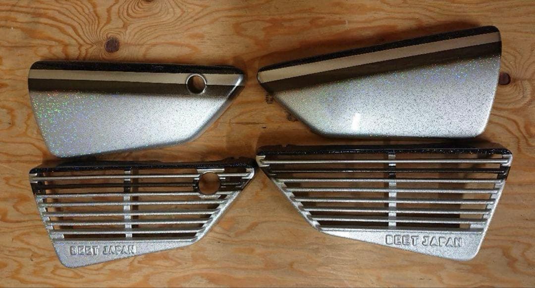 YAMAHA xj400 外装７点フルセット　業者塗装後未使用品　保管傷多少あり