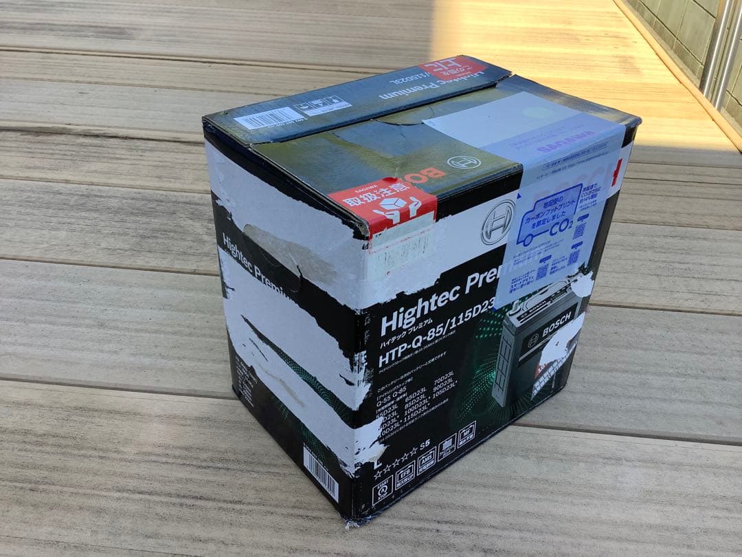 Q-85/115D23L　カーバッテリー（アイドリングストップ車対応）BOSCH