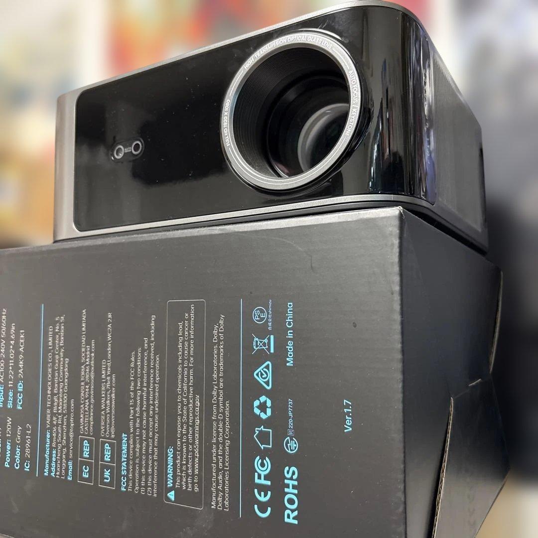 使用20時間程度 TOPTRO プロジェクター X9