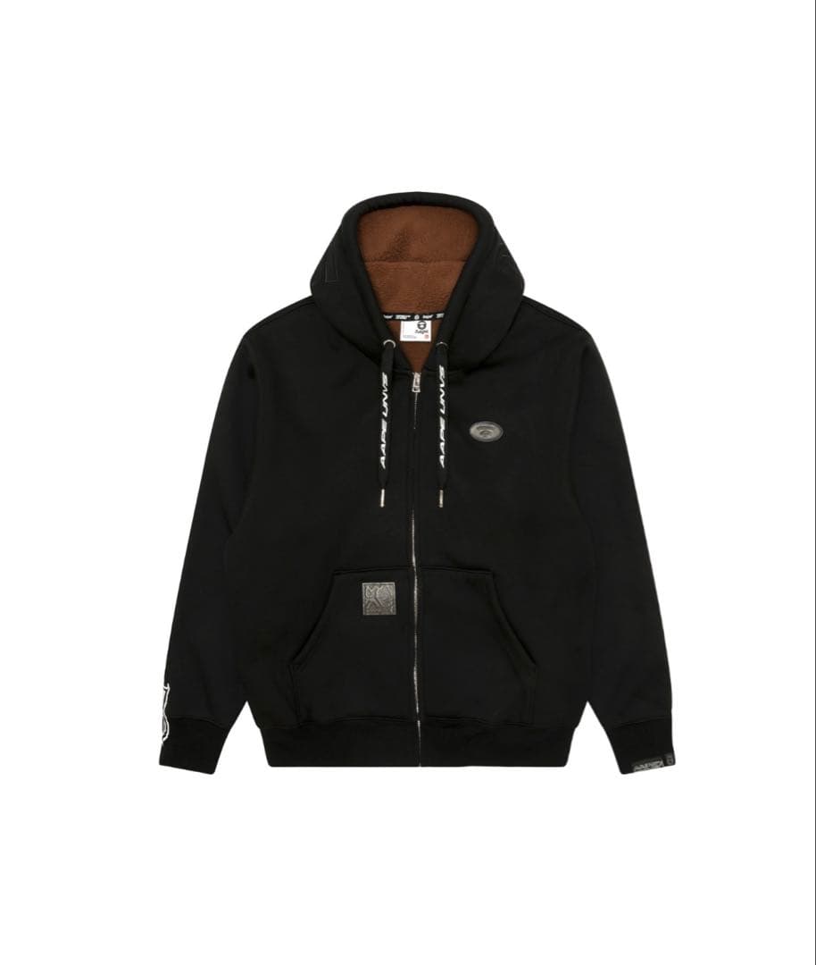 A BATHING APE ジップパーカー