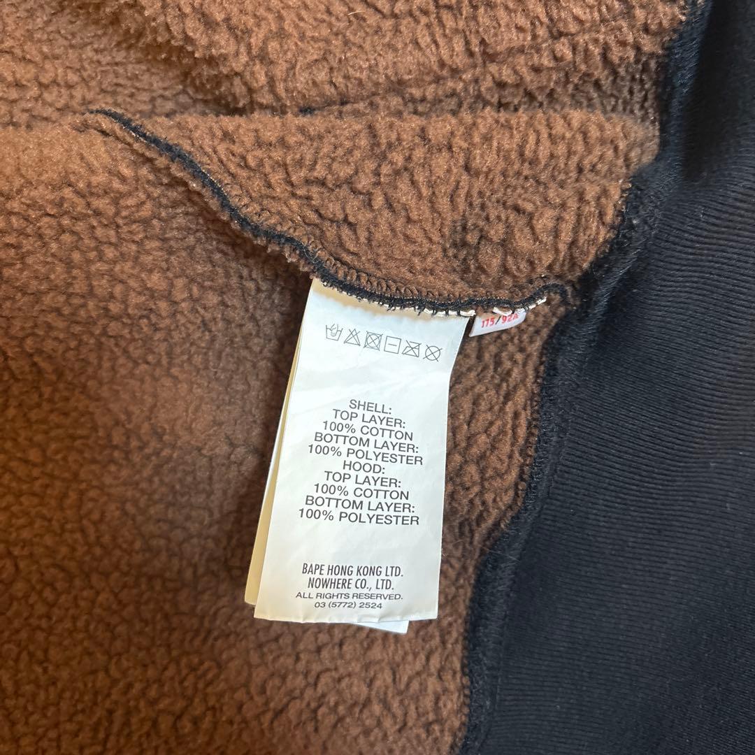 A BATHING APE ジップパーカー
