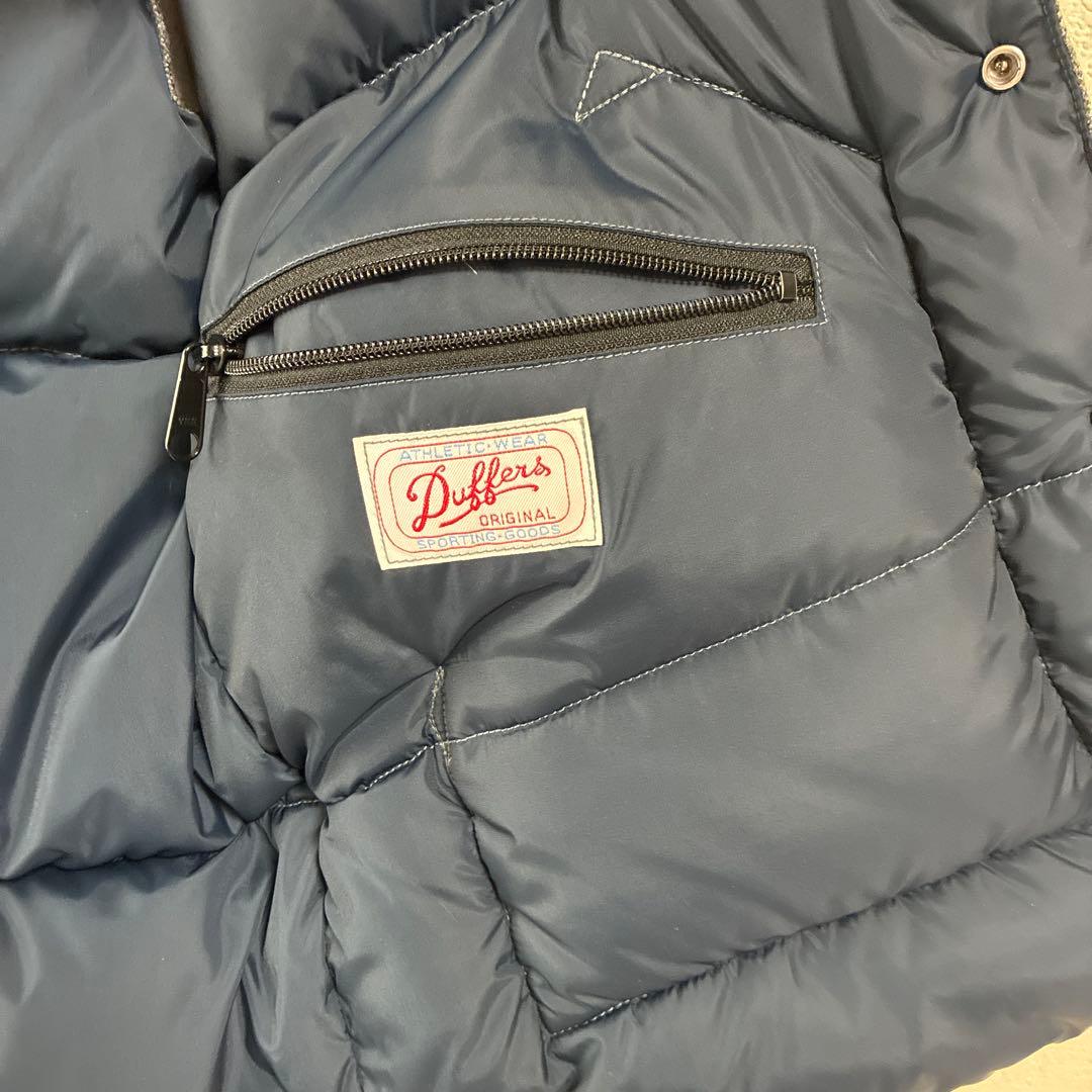 【Rooky Mountain】美品　ツイード　ダウン　ベスト