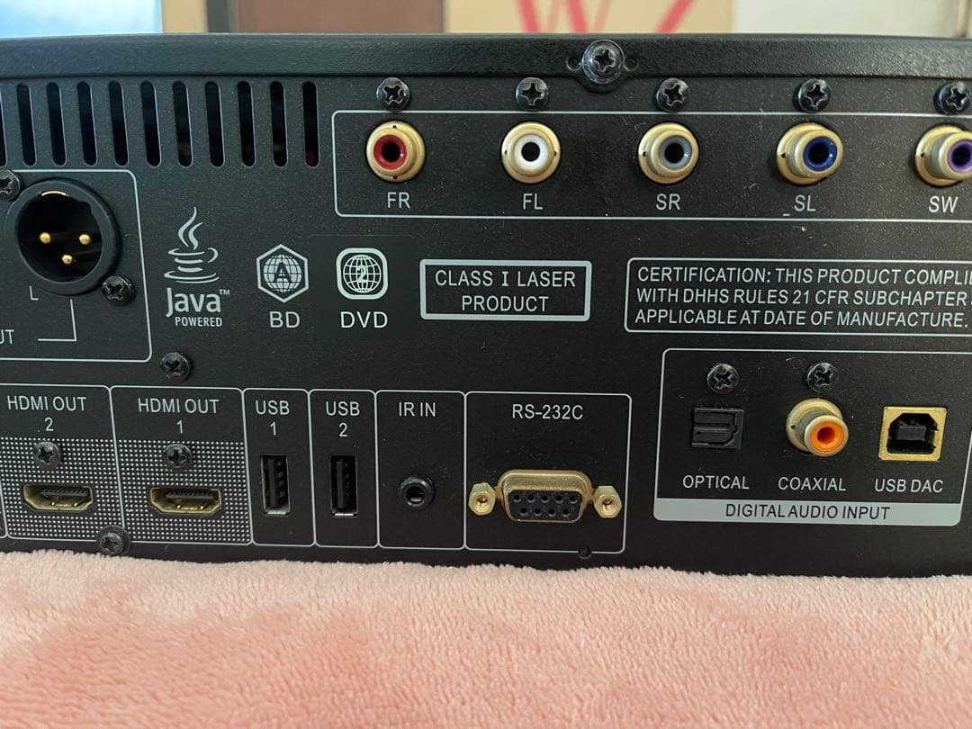 OPPOブルーレイプレーヤー BDP-105DJP JAPAN LIMITED