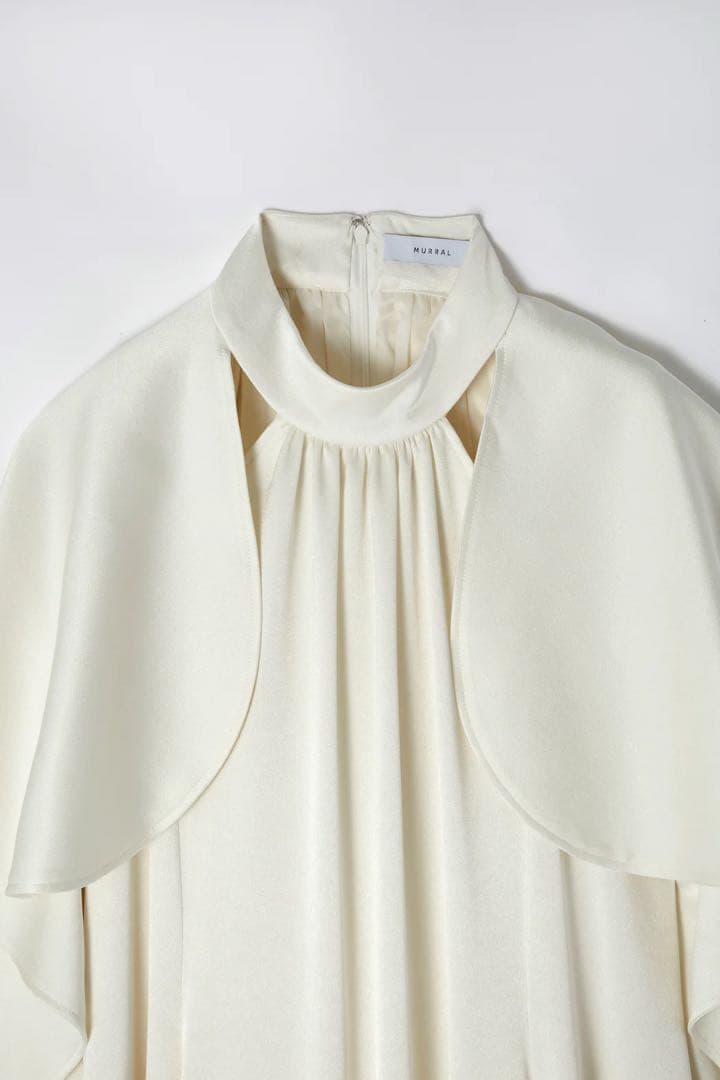 MURRAL ミューラル Dawn dress (White) 2 タグ付き