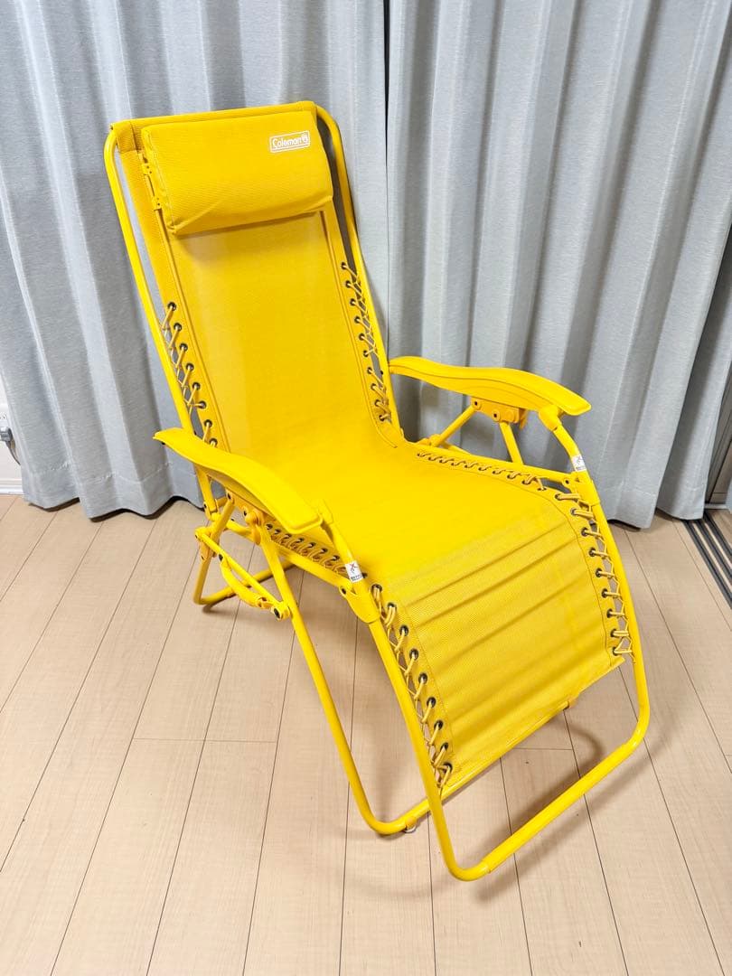 良品 Coleman コールマン インフィニティチェア イエロー