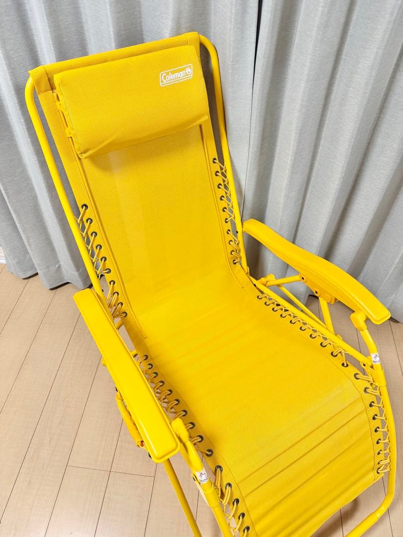 良品 Coleman コールマン インフィニティチェア イエロー