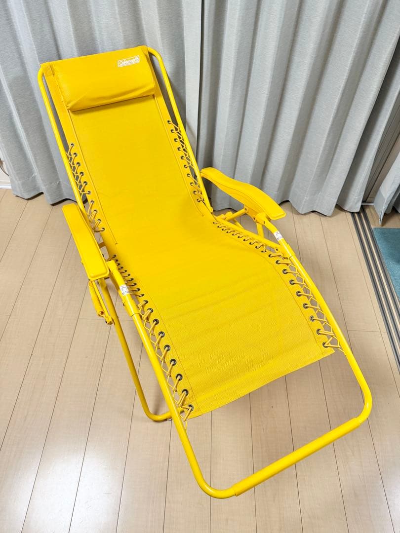 良品 Coleman コールマン インフィニティチェア イエロー