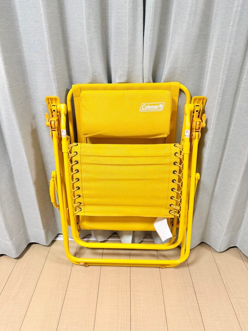 良品 Coleman コールマン インフィニティチェア イエロー
