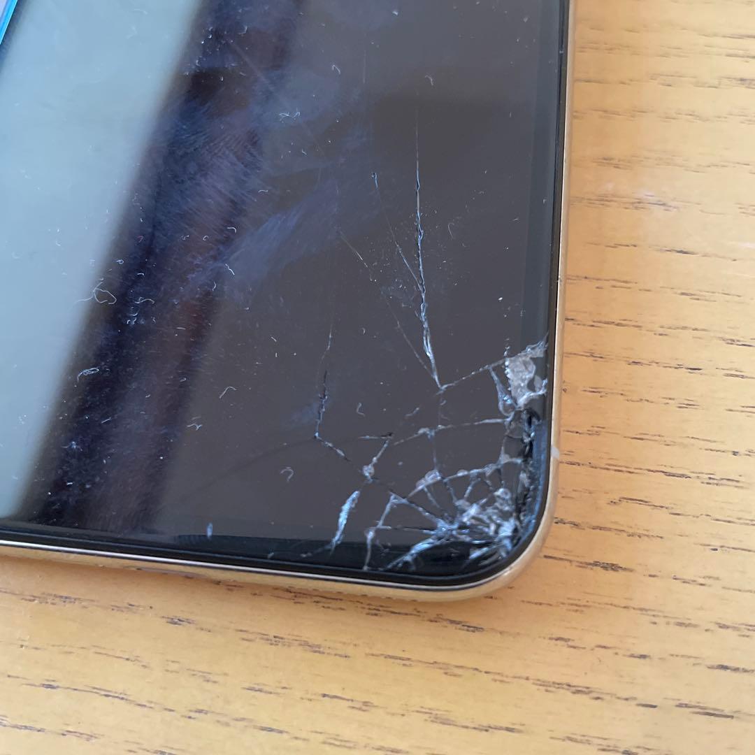 【交渉可】iPhone X ホワイト 画面割れ