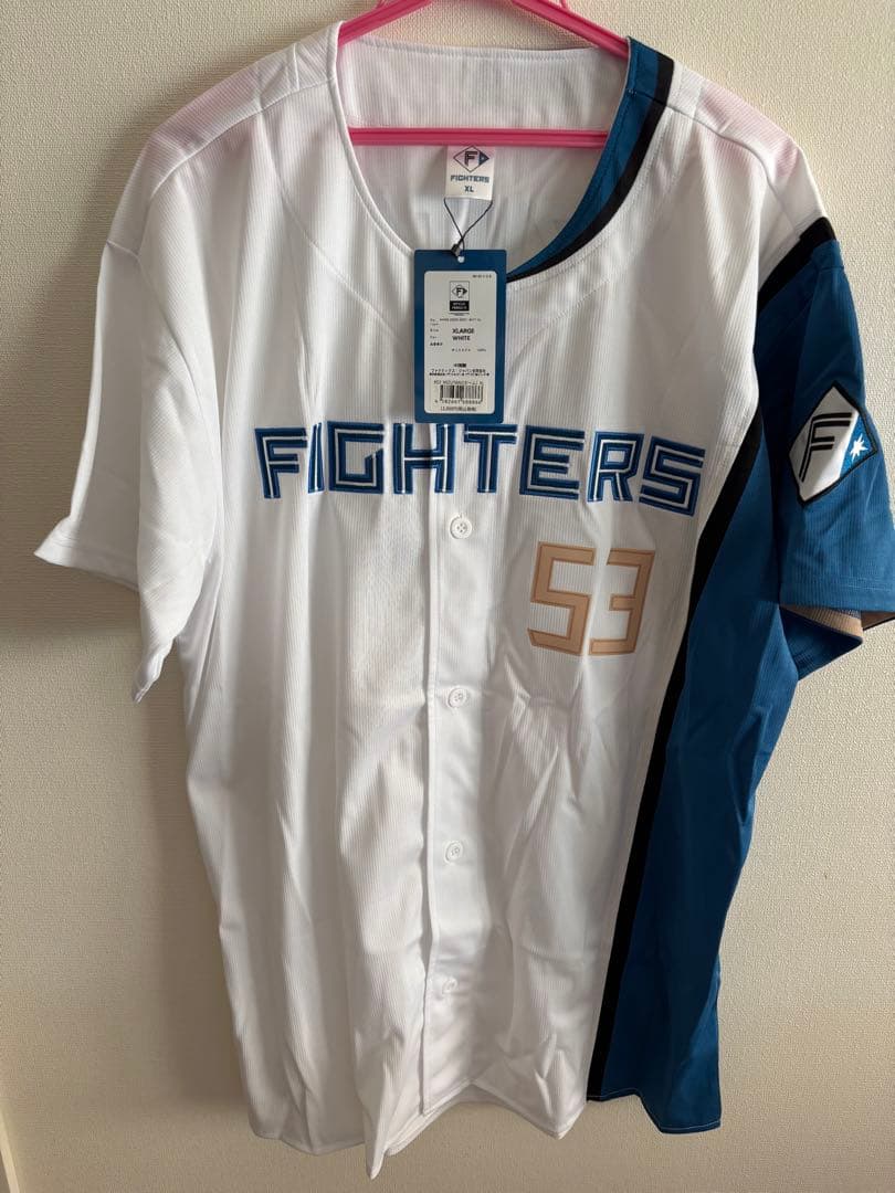 北海道日本ハムファイターズ 水谷瞬選手 ユニフォーム 53