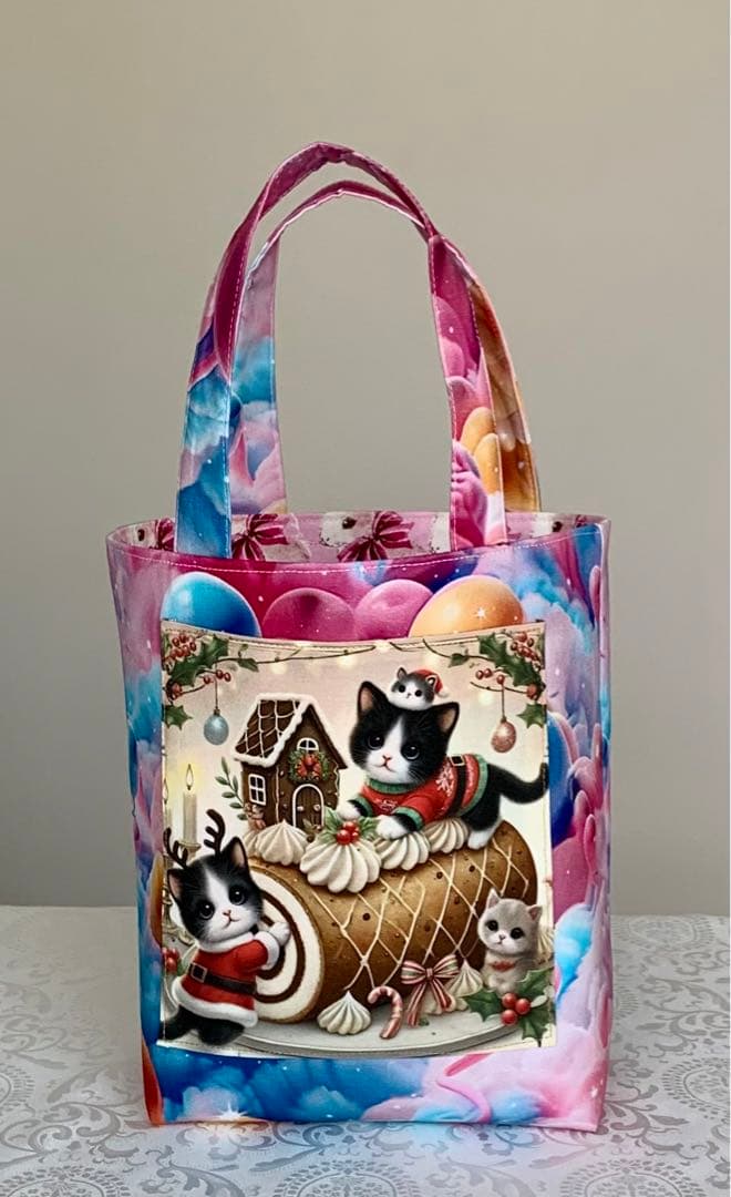 みい　ポメちゃん　トートバッグ　小物入れ