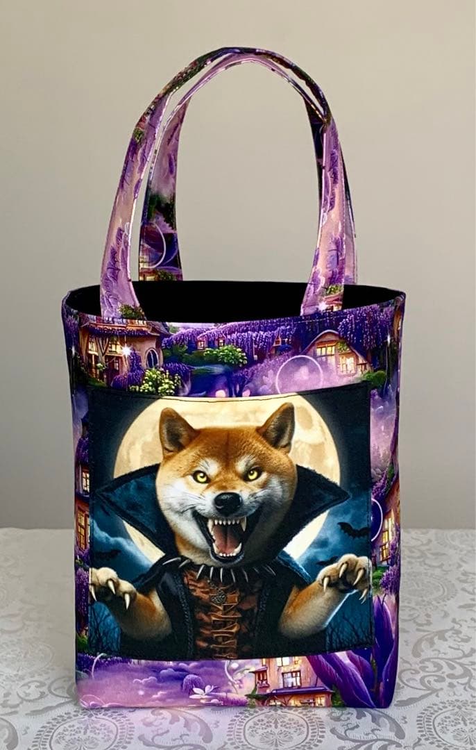 みい　ポメちゃん　トートバッグ　小物入れ