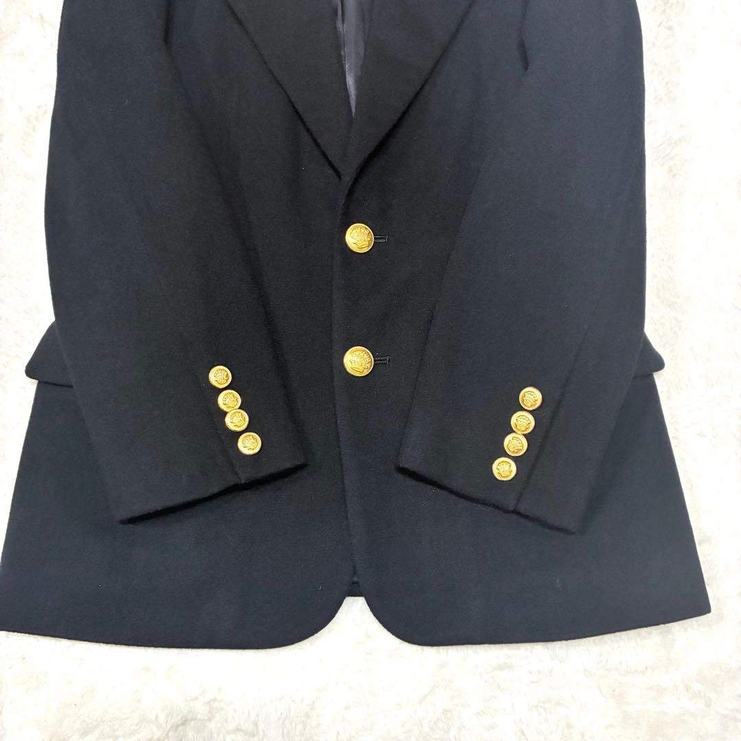 RALPH LAURENテーラードジャケット ブラック 金ボタン
