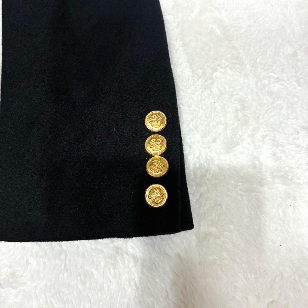 RALPH LAURENテーラードジャケット ブラック 金ボタン