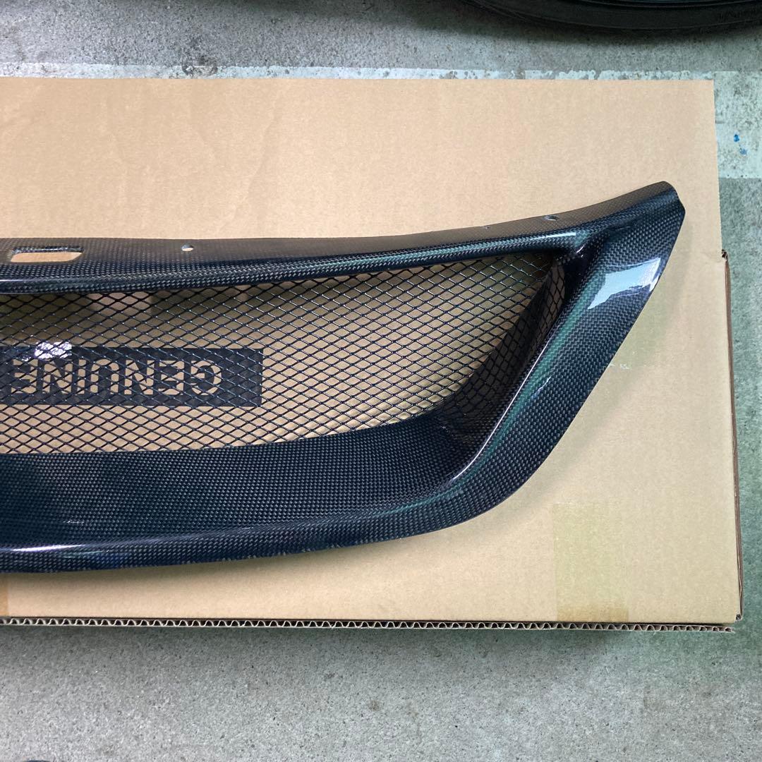 SUBARU GVBフロントバンパーグリル カーボン