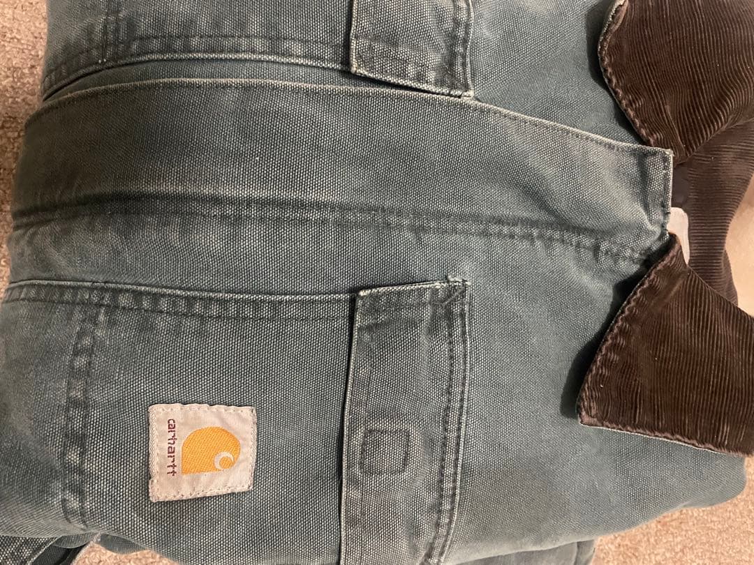 80-90s 星タグ USA製 グリーンcarharttトラディショナルコート