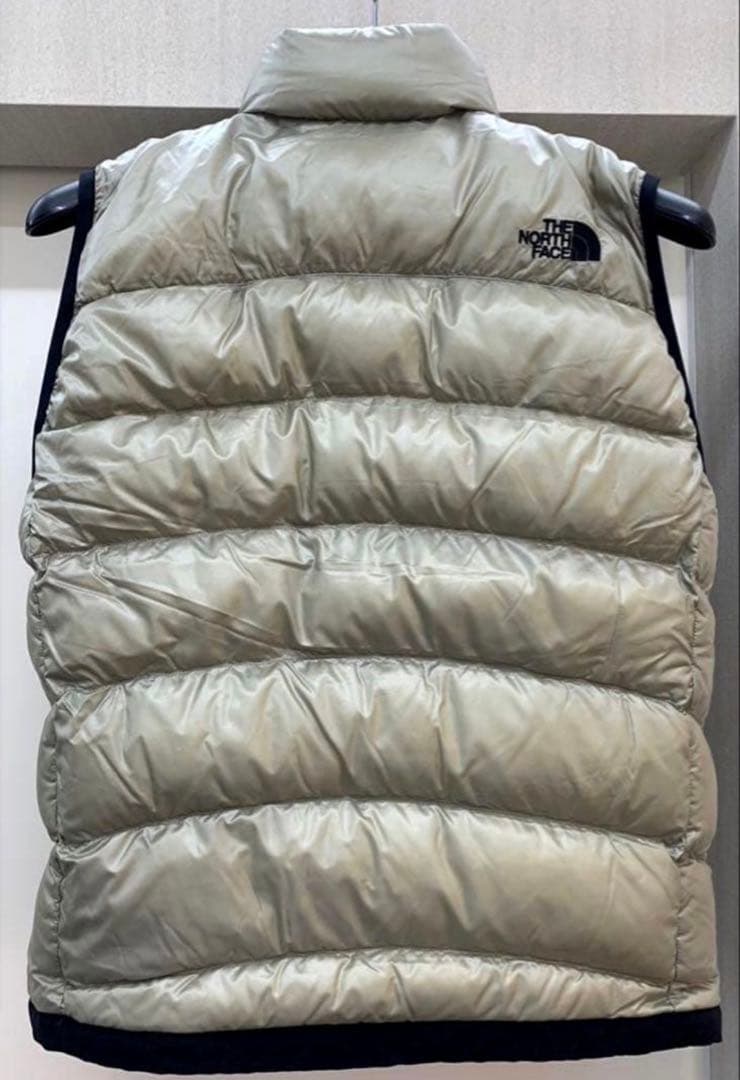 ノースフェイス アコンカグアベスト(クレイグレー)(ＸL)アウター　ダウンベスト