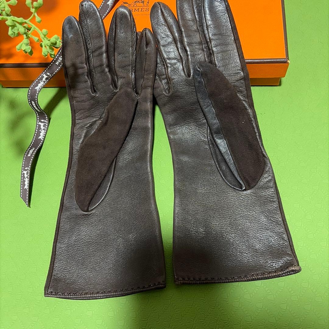 HERMES 手袋　71/2size お箱付き