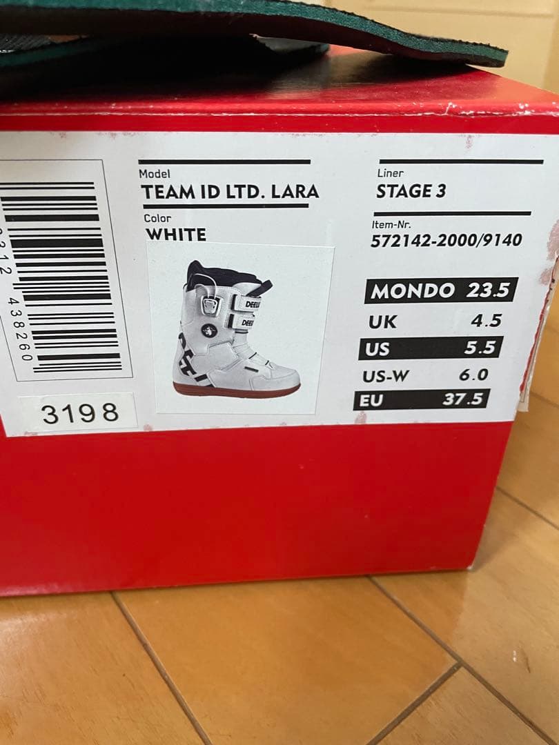 DEELUXE TEAM ID LTD. LARA ホワイト 23.5cm