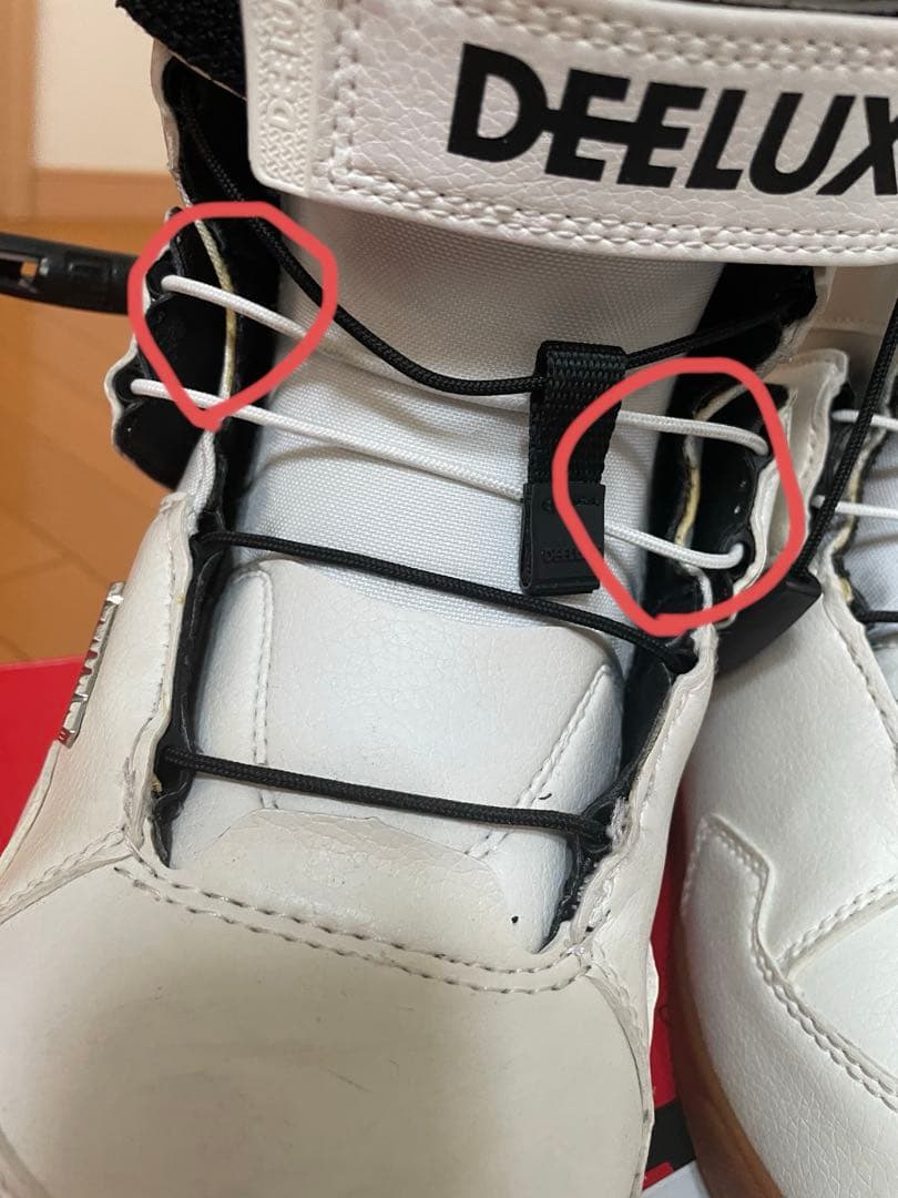 DEELUXE TEAM ID LTD. LARA ホワイト 23.5cm