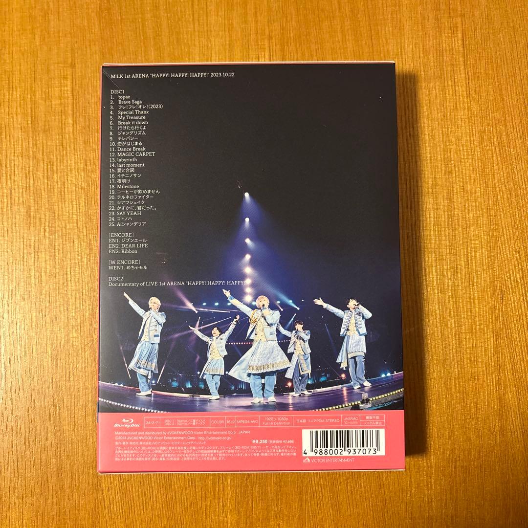 M!LK ライブDVD HAPPYHAPPYHAPPY 初回限定盤