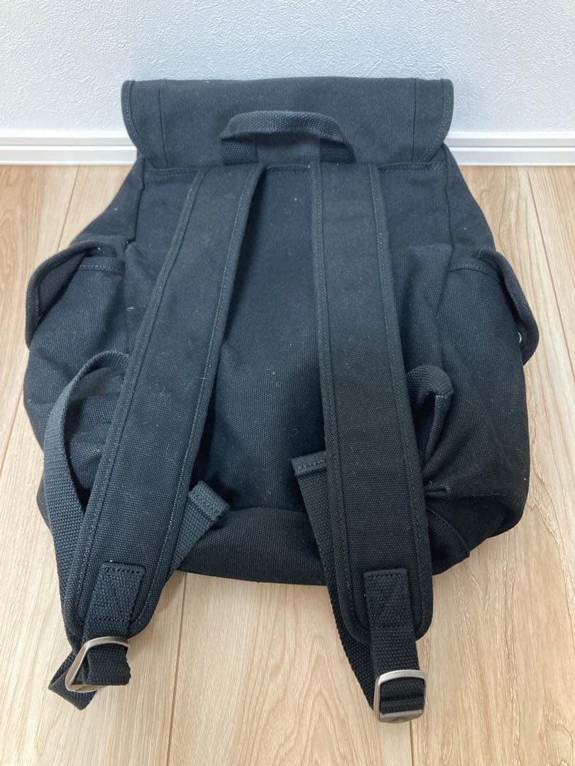 【きらん☆】 APC アーペーセー　キャンバス　バックパック　リュック　黒