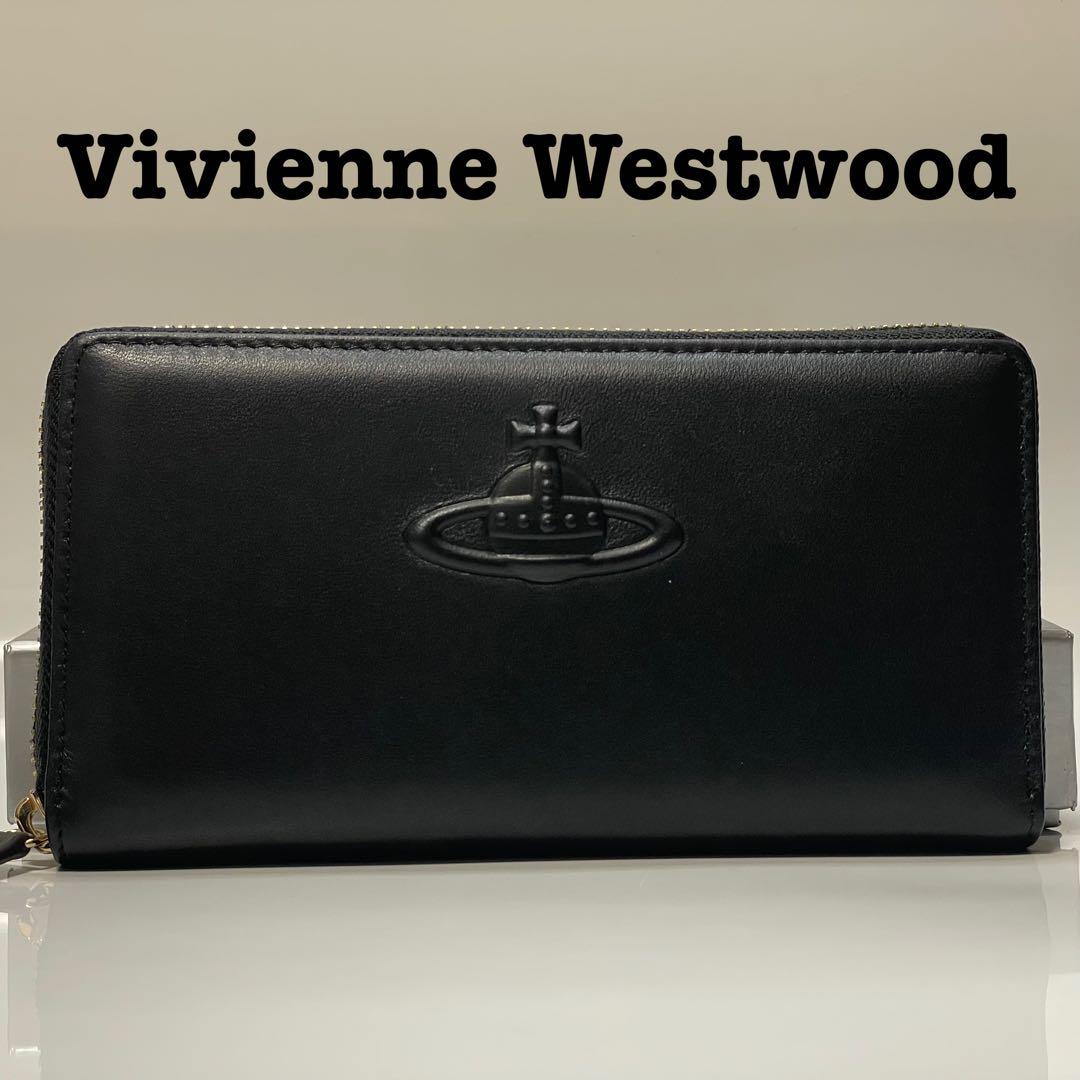 【新品未使用】Vivienne Westwood 長財布 ブラック 黒
