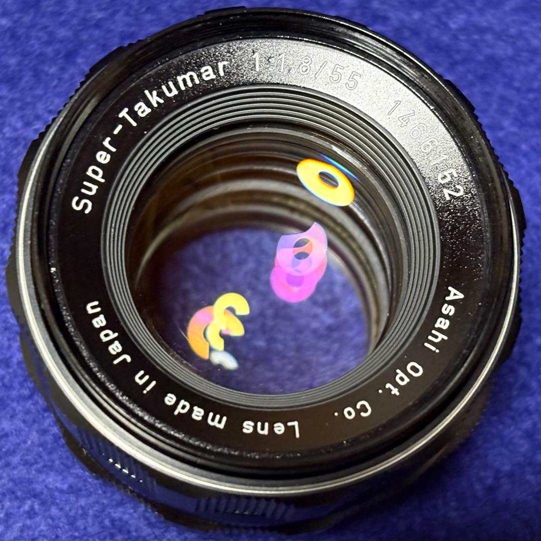 PENTAX Super Takumar 55mm f1.8 後期型 90842