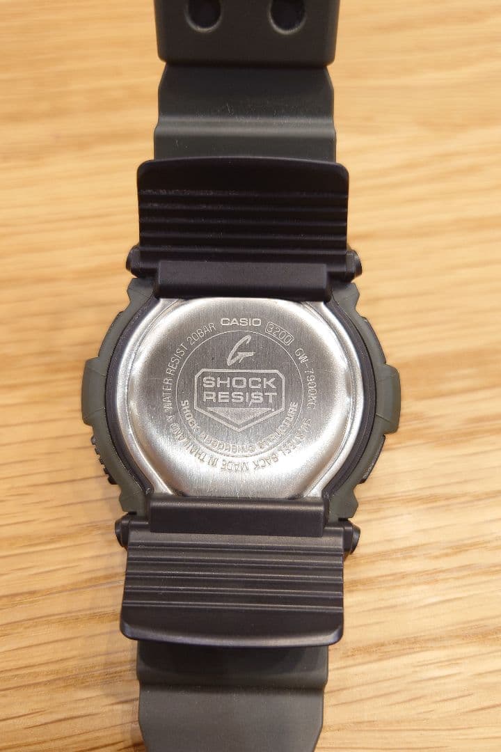 CASIO G-SHOCK ソーラー電波時計 GW-7900　アーミーグリーン