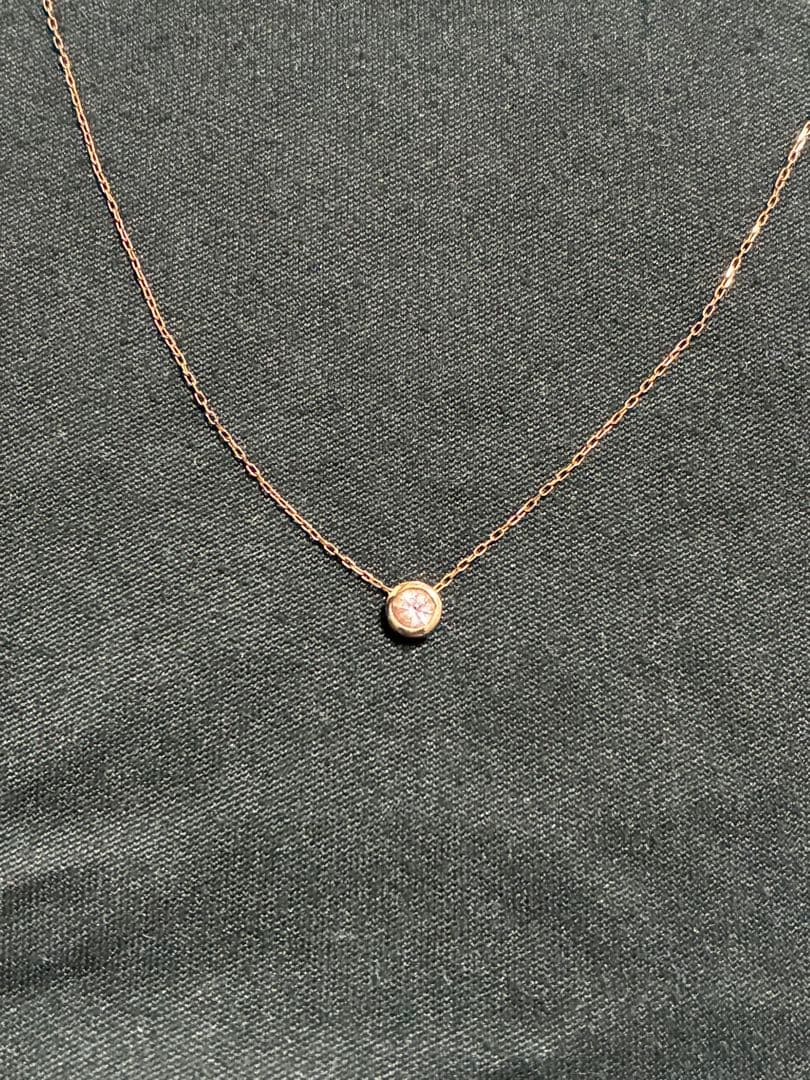 ば*✨様 K10ピンクゴールド　ピンクサファイア　 ペンダント ネックレス